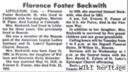 Florence Bolander Beckwith