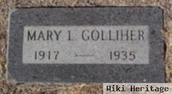 Mary L Golliher