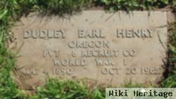 Dudley Earl Henry