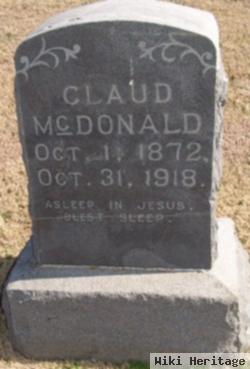 Claud Mcdonald