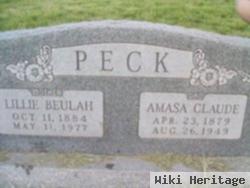 Lillie Beulah Roark Peck