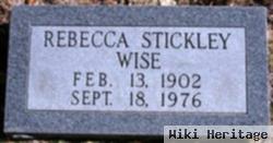 Rebecca Frances Stickley Wise