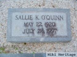 Sallie Belle Kirkland O'quinn