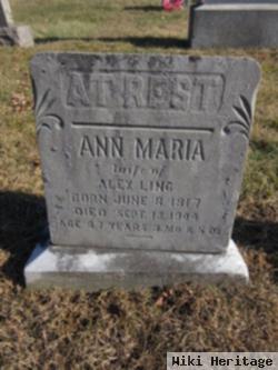 Ann Maria Miller Ling