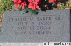 Claude H Baker, Sr