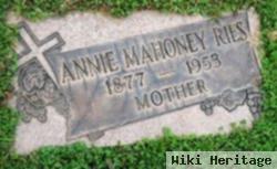 Annie Mahoney Ries