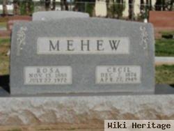 Rosa Mae Case Mehew