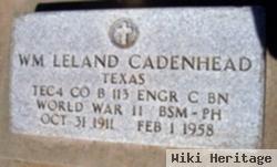 William Leland Cadenhead