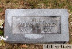 Marian W Myers