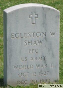 Egleston W Shaw