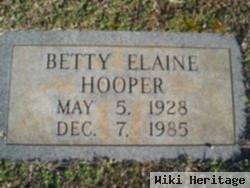 Betty Elaine Hooper