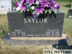 Jeanette Lyttle Helton Saylor