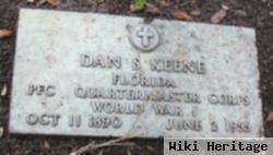 Pfc Dan S Keene