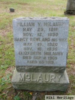 Nancy Rowland Mclaury