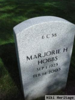 Marjorie H Hobbs