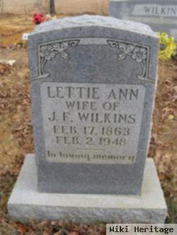 Lettie Ann Norwood Wilkins