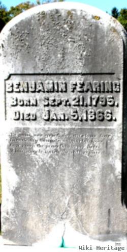 Benjamin A Fearing