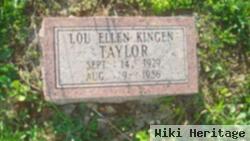 Lou Ellen Kingen Taylor