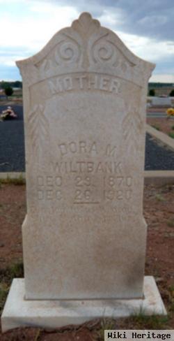 Dorthea Marie "dora" Peterson Wiltbank