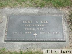 Bert A Lee