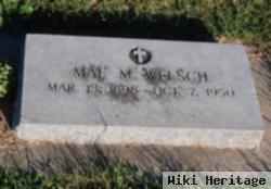 Mae M Welsch