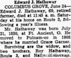 Edward J Hathaway