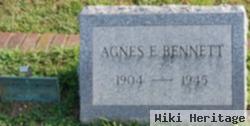 Agnes E Bennett