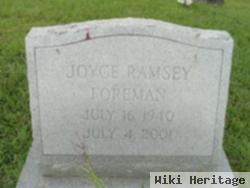 Joyce Ramsey Foreman