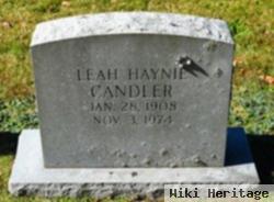 Leah Estelle Haynie Candler