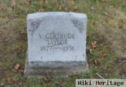 V. Gertrude Sanger Taylor