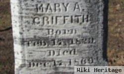 Mary A Griffith