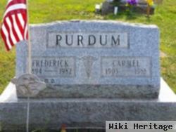 Dr Frederick Paine Purdum