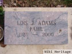 Lois J. Adams Fahl