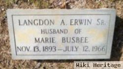 Langdon A. Erwin, Sr