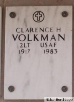 Lieutenant Clarence H Volkman