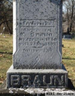 Fredericka Braun