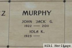 John G. "jack" Murphy