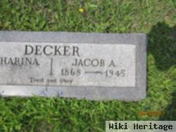 Jacob A. Decker