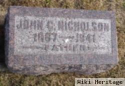 John C Nicholson