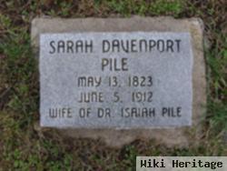 Sarah Davenport Pile