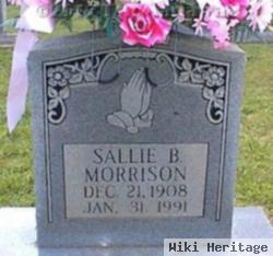 Sallie A. Burnette Morrison