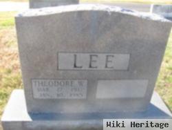 Theodore W Lee