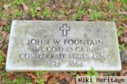 Pvt John W. Fountain