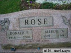 Alliene Agnes Bliley Rose