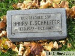 Harry E. Schaeffer