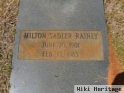 Milton Sadler Rainey