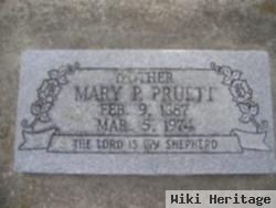 Mary P Pruett