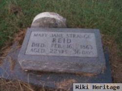 Mary Jane Strange Reid