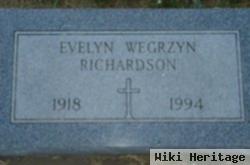 Evelyn M "eva" Wegrzyn Richardson