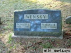 Marian B. Wensky